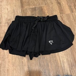 Womens black athletic shorts